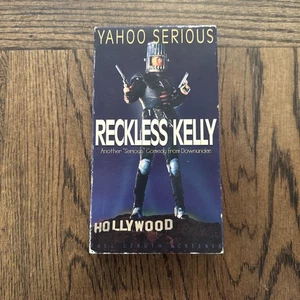 Reckless Kelly VHS 1993 Yahoo Serious Action Comedy Screener - Tested - Picture 1 of 7