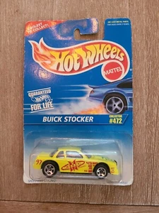 HOT WHEELS VHTF 1996 BLUE CARD SERIES BUICK STOCKER #472 - Picture 1 of 2