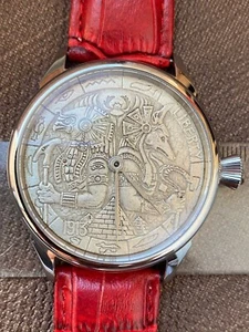 Vintage Watch Mechanical Masonic Wrist Mens Molniya Russian Soviet USSR Strap - Picture 1 of 24