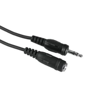 Hama 3,5mm Klinken-Verlängerung Stereo Klinken-Kabel Buchse Stecker Kupplung - Bild 1 von 1