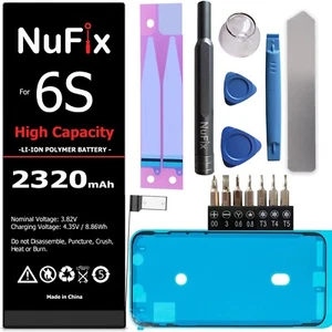 Kit Batterie de Remplacement Haute Capacité pour Apple iPhone 6S 2320mAh - Photo 1 sur 10