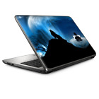 Laptop Skin Wrap Universal for 13 inch - howling wolf moon