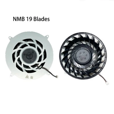 Internal Cooling Fan for Sony PS5 Slim Console NMB 154GS-12M WB-01 19 Blades - Image 1 of 4