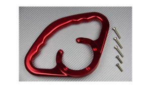 Red Color Passenger hand grab bar tank handle rail KAWASAKI ER6 ER-6 N 2009-2011 - Picture 1 of 3