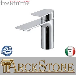 Miscelatore Monocomando Lavabo 97 Rubinetterie Treemme Ran Ottone Cromo H 133 mm - Picture 1 of 2