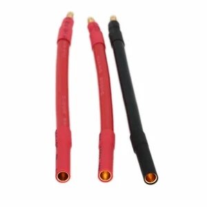RC 4mm Female Banana to 3.5mm Male Bullet Motor BLDC Control ESC 10AWG 10CM wire - Picture 1 of 4