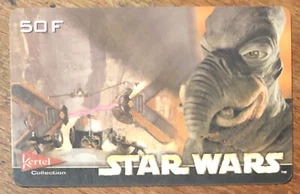 KERTEL STAR WARS CARTE PREPAYÉE PREPAID TÉLÉCARTE PHONE CARD SCHEDA TARJETA - Imagen 1 de 2