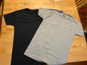 Hanes Youth comfortsoft t shirts 2 s/p/ch grey and black - Picture 1 of 3
