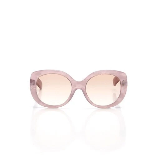 Óculos de sol Marc Jacobs MJ 367/S KZM1M armação borboleta marmorizada rosa 55-20-140 - Imagem 1 de 3