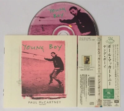 Paul McCartney ‎Young Boy JAPAN Single CD 2track with OBI TOCP-40040 [NO CASE] - Image 1 of 4