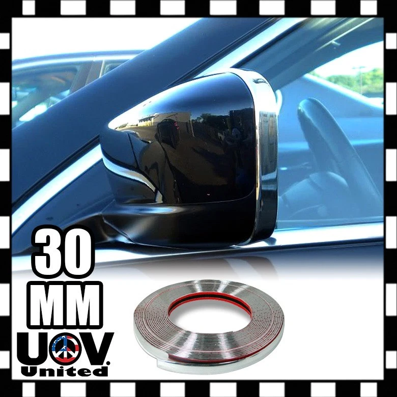 Tira de puerta lateral ventana inferior protector exterior moldura moldura para SUV 30 mm 3 m de largo Foto 1 de 1