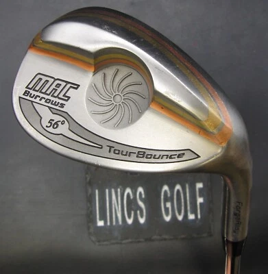 Mac Burrows Tour Bounce Forge Alloy Sand Wedge Regular Steel Shaft Burrows Grip - Image 1 of 4