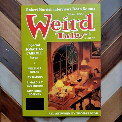 Weird Tales #299 (1990 Vol.52 #2) J.CARROLL Issue NM/HIGH GRADE Fantasy & Horror Foto 1 de 4
