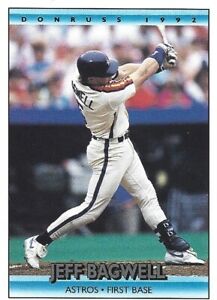 1992 Donruss Baseball Card #358 Jeff Bagwell - Astros