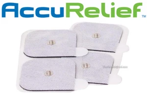4x Replacement Pads for AccuRelief Universal TENS Unit Kits - Picture 1 of 4