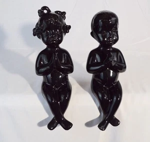 Vintage Junge & Mädchen Regal Sitter Figurenset - Bild 1 von 5