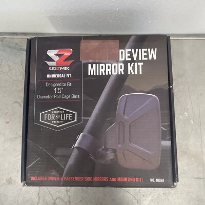 Side View Mirrors  1.5” Roll Cage Side By Side  - Image 1 of 2