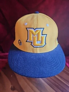 Vintage Zephyr Marquette Golden Eagles 32/5 Chopped Flex fitted hat Small - Picture 1 of 7
