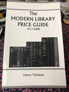 The Modern Library Price Guide 1917-2000 Henry Toledano VG Condition - Picture 1 of 1