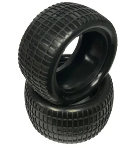 Neumático trasero para buggy Waffle Speed 2x4 4x4 amarillo suave desgaste largo 100302SLB - Imagen 1 de 1