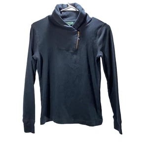 Gorpcore Lauren Ralph Lauren Womens S Indie Vintage Athletic Zip Neck Shirt - Picture 1 of 7