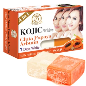 10X 160G Kojic White Gluta Papaya Arbutin 7 Days Soap Beauty - Picture 1 of 2