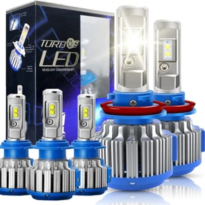 2x 9006 HB4 LED Headlight Conversion Kit 70W T1 Light Bulb 6000K Canbus Lights - Picture 1 of 13