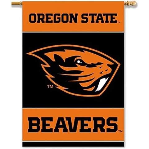 Oregon State Beavers 2-sided Premium 28" X 40" Banner Cover