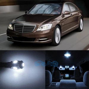 16x Xenon White SMD Interior LED Light Package For Mercedes Benz S-CLASS W221 WK - Picture 1 of 6
