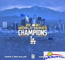 2020 Topps X Ben Baller Los Angeles Dodgers World Series Champions Box-AUTOGRAPH