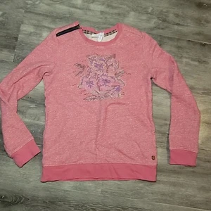 Matilda Jane 435 Size 8 Pink Floral shimmery Keaton Friends Forever Sweatshirt - Picture 1 of 8