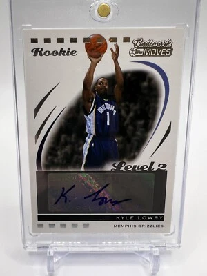 🏀🔥2006-07 Topps Trademark Moves Kyle Lowry (RC) Auto 005/149 Future HOF🔥🏀 - Imagem 1 de 2