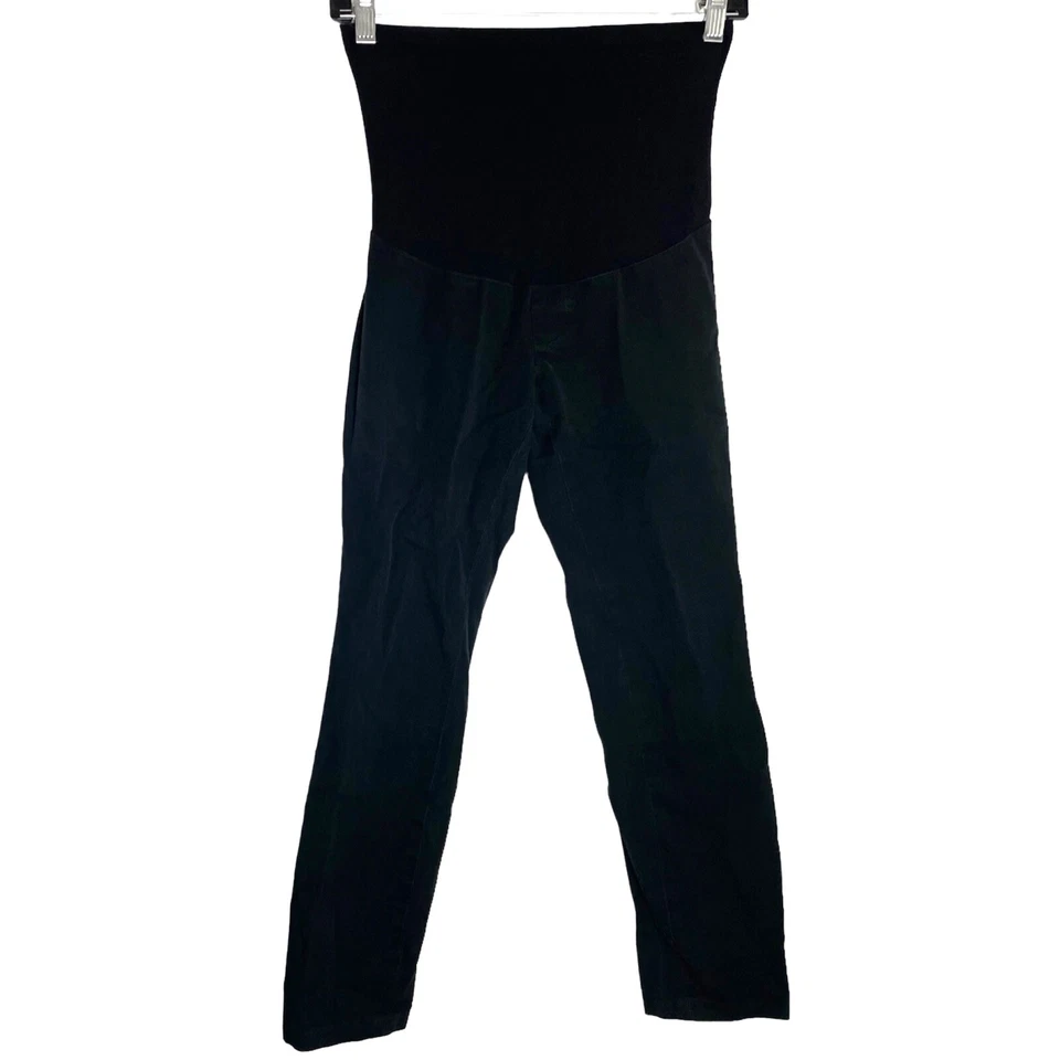 A PEA IN THE PODD OVER BELLY BI-STRETCH SKINNY LEG MATERNITY PANTS SIZE XS - Image 1 of 3