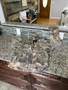Camouflage gefütterter Drake Waterfowl Systems Advantage Camo Hoodie Herren M Full Zip - Bild 1 von 6