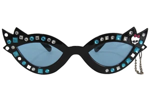 Monster High Girls Sunglasses Freaky Fab Bling Rhinestones Kids Cat Eyes 2014 - Picture 1 of 8