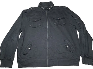 Counterattack Zip Light Bomber Jacket Men’s Black Size 3XL - Picture 1 of 7