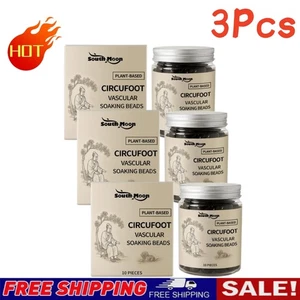 3 X Plant- Based Circufoot Vascular Soaking Beads, Daily Foot Soaking Beads HOT - Picture 1 of 16