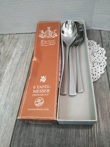 De colección. WMF CROMARGAN 7.85" CUCHARAS, (6) ACERO INOXIDABLE 18/10 (LEER) - Imagen 1 de 5