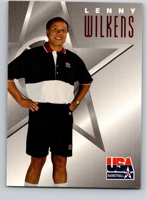 1996 Skybox Texaco #13 Lenny Wilkens USA Olympic Team Free Shipping! - Image 1 of 2
