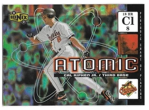 CAL RIPKEN JR 2000 UPPER DECK UD IONIX ATOMIC A7 BALTIMORE ORIOLES HOF - Picture 1 of 1