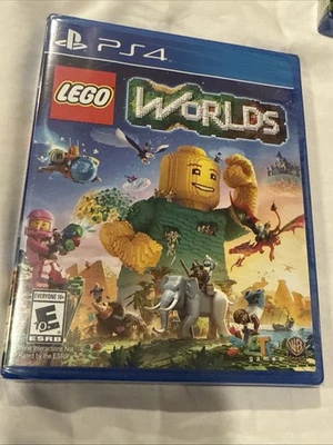 PS4 LEGO Worlds Sony Playstation 4 BRAND NEW FACTORY SEALED 2017 - Image 1 of 2