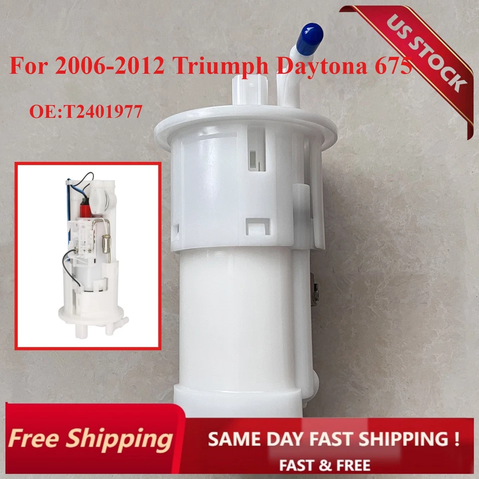 For 2006-2012 TRIUMPH DAYTONA 675 Fuel Pump Gas Petrol Sender Unit T2401977 US - Изображение 1 из 4