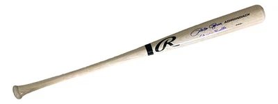 Pete Rose Cincinnati Reds Signed Tan Rawlings Pro Bat Charlie Hustle JSA - Image 1 of 4