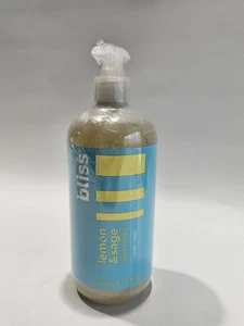 Bliss Soapy Suds Duschgel - Zitrone und Salbei - 17 flüssige Unzen - sanft und feuchtigkeitsspendend... - Bild 1 von 3