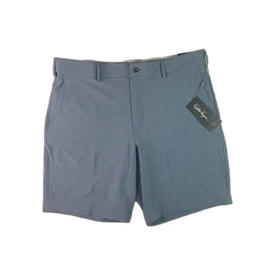 Pantalones Cortos de Golf Walter Hagen Para Hombre 9' Planos Frontales Rendimiento 11 Talla 38 Daybreak Azul Foto 1 de 4