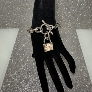 Michael Kors Vorhängeschloss Silber Charm Forever Love - Bild 1 von 8
