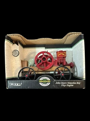 Vintage ERTL John Deere Waterloo Boy 2 h.p. Engine 1991 New in Box  1:8 Die Cast - Image 1 of 4