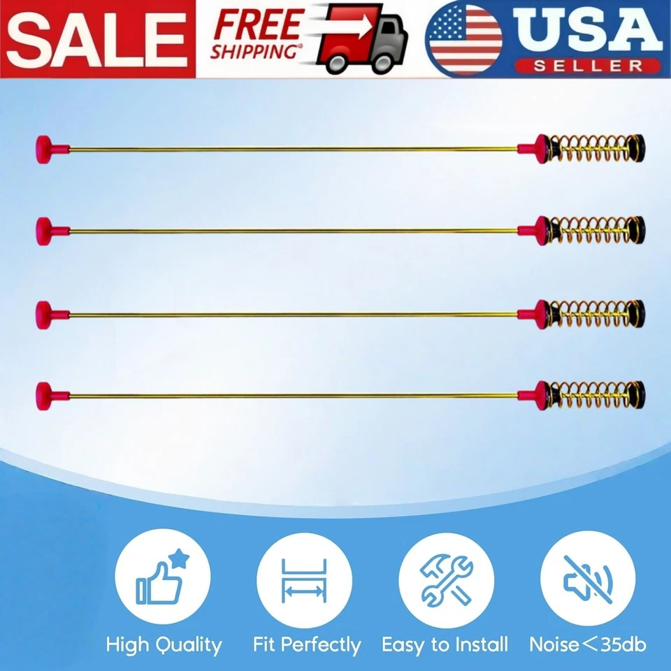 Fits Samsung WA50R5200AW/US WA50R5400AV/US WA50T5300AC Washer Suspension Rod Kit