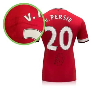 Robin Van Persie Signed Original Man United 2014-15 Jersey. Damaged B - Picture 1 of 4