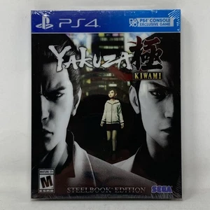 Yakuza Kiwami SteelBook Edition PlayStation 4 PS4 Disco Sellado Suelto - Imagen 1 de 6